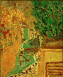 Trappe i Le Cannet (Treppe i Le Cannet) af Pierre Bonnard