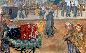Aften i Paris, 1911. af Pierre Bonnard