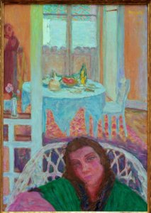 Klart interiør af Pierre Bonnard