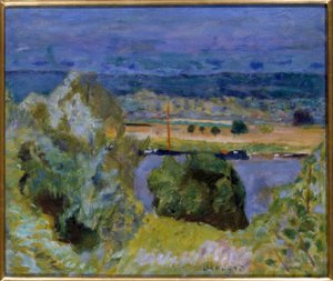 Seinen ved Vernon af Pierre Bonnard