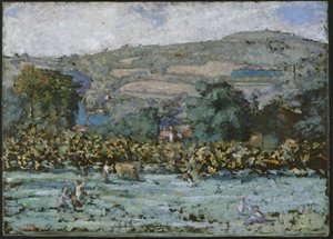 Landskab af Pierre Bonnard