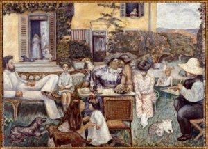 Borgerlig eftermiddag af Pierre Bonnard