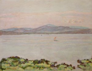 Golfen mellem La Napoule og St. Raphael af Pierre Bonnard