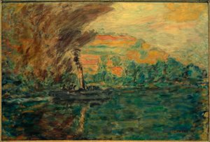 Slæbebåden af Pierre Bonnard
