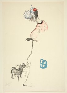 De Hundredes Salon af Pierre Bonnard