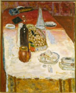 Morgenmad af Pierre Bonnard