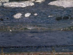 Middelhavet – 1941/44 – 48,3 × 63,2 cm – gouache og blyant på papir af Pierre Bonnard