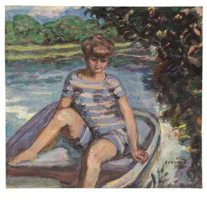 På båden af Pierre Bonnard