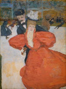 Ice Palace eller Skaters af Pierre Bonnard