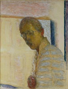 Portræt af kunstneren af ham selv, 1930 (blyant og gouache på papir)