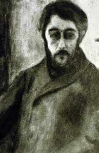 Selvportræt (litho) af Pierre Bonnard