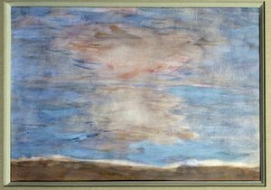 Himmel og hav maleri af Pierre Bonnard (1867-1947) 20. århundrede privat samling af Pierre Bonnard