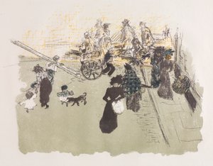 Gadehjørne af Pierre Bonnard