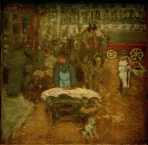 På Boulevarden af Pierre Bonnard
