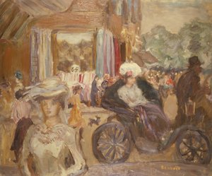 Hackney-vognen af Pierre Bonnard