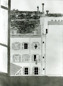 Huset i Gården af Pierre Bonnard