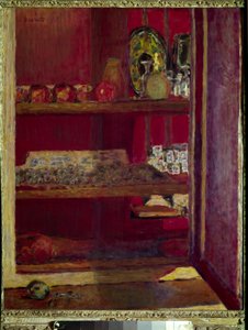 Det røde kabinet af Pierre Bonnard