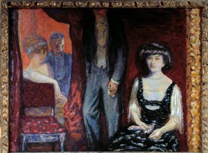 Omklædningsrummet. Maleri af Pierre Bonnard (1867-1947) af Pierre Bonnard