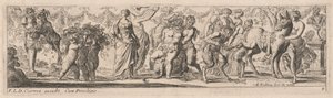 Drunken Silenus af Pierre Brebiette