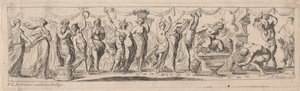 Offer af en Satyr af Pierre Brebiette