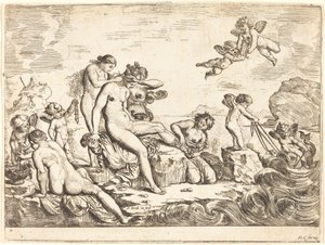Thetis toilet af Pierre Brebiette