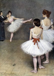 Klassisk dans: ballerinaer i 1897 af Pierre Carrier Belleuse