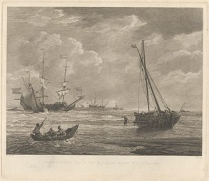 Havundersøgelse nr. 1 af Pierre Charles Canot