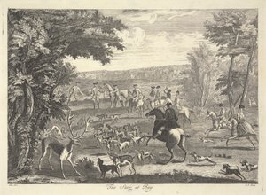 Hjorten ved bugten af Pierre Charles Canot