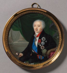 Portræt af Prins Alexander Bezborodko af Pierre Charles Cior