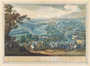Slaget ved Poltava den 27. juni 1709, efter 1724.