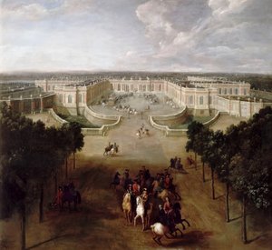 Udsigt over Grand Trianon fra Avenue