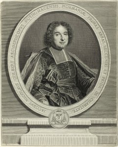 Portræt af Jacques Nicolas Colbert, ærkebiskop af Rouen