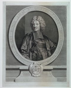 Portræt af Jean Paul Bignon, abbed af St. Quentin