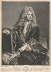 Portræt af Robert de Cotte