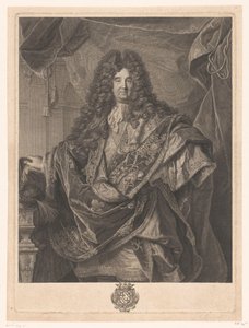 Portræt af Philippe de Courcillon Philippe de Courcillon Marquis de Dangeau (titel på objektet)