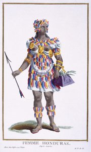 En kvinde fra Honduras, 1780