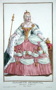 Elizabeth Petrovna (1709-62) Kejserinde af Rusland (1741-62) fra 
