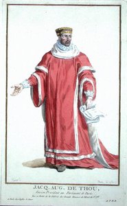 Jacques Auguste de Thou (1533-1617) fra 