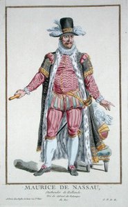 Prins Maurice af Nassau (1567-1625) Stadholder af den hollandske republik fra 