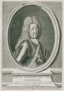 Den franske general Louis Joseph Duc de Vendôme af Pierre Dupin