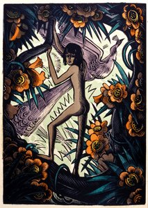 Mowgli i junglen. Rudyard Kipling "Junglebogen" af Pierre Falke