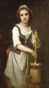 Kærning af smørret af Pierre Francois Bouchard