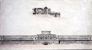 Design til et nyklassicistisk palads