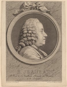 Edme-Sebastien Jeaurat af Pierre Francois Martenasie after Charles Nicolas Cochin II