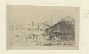 Boerderij Samling af 85 originale tryk (serietitel) af Pierre François Basan (workshop of)
