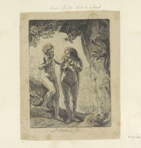 Adam i Eva Samling af 85 originale tryk (serietitel) af Pierre François Basan