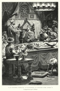 Jeg vil bevare Trofastheden, ellers går jeg til grunde med Judas! (gravering)