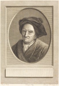 Fontenelle af Pierre Gabriel Langlois after Guillaume Voiriot after Jean Jacques Forty