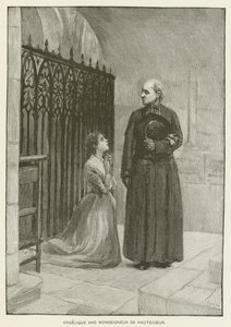 Angelique og Monsignor de Hautecoeur af Pierre Georges Jeanniot