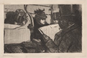 Aftentog af Pierre Georges Jeanniot